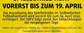 Absage Bierfest und aktueller Spielbetrieb