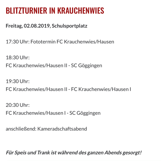Blitzturnier