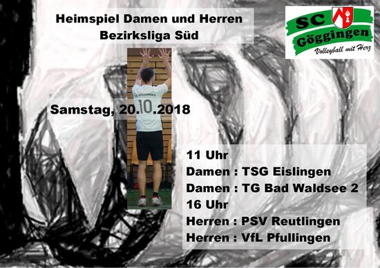 Heimspiel 20.10.2018