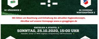 Fußball aktuell - Vorschau Spieltag 25.10.2020