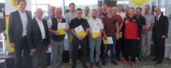 SBFV Bezirk Bodensee zeichnete Vereinsmitarbeiter aus, darunter auch verdiente Mitarbeiter des Sport-Clubs Göggingen